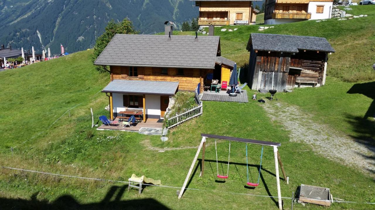 Alpenchalet Garfrescha Villa Sankt Gallenkirch Exterior photo